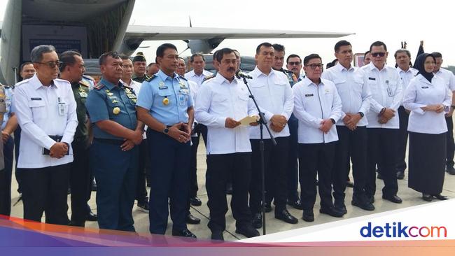 Kementerian Imipas Kirim Bantuan Korban Erupsi Lewotobi Pakai Hercules