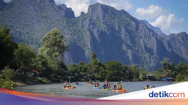 Menikmati Keindahan Alam Vang Vieng Laos