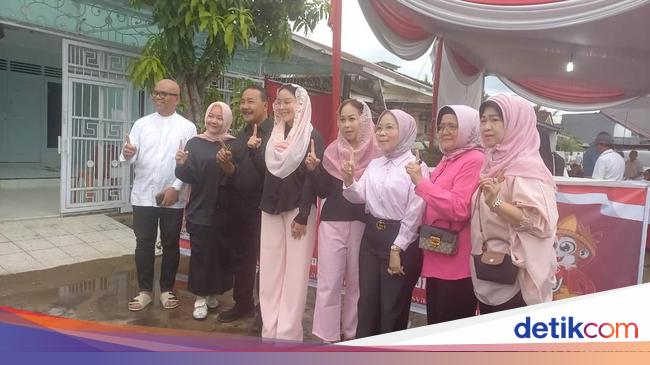 Bukit Gandus Nandriani Nyoblos di Gandus, Siap Jadi Garda Terdepan Milenial-Gen Z