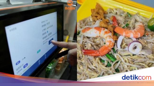 Keren! Mantan Insinyur Ini Jualan Mie Kaki Lima yang Dimasak Pakai Robot