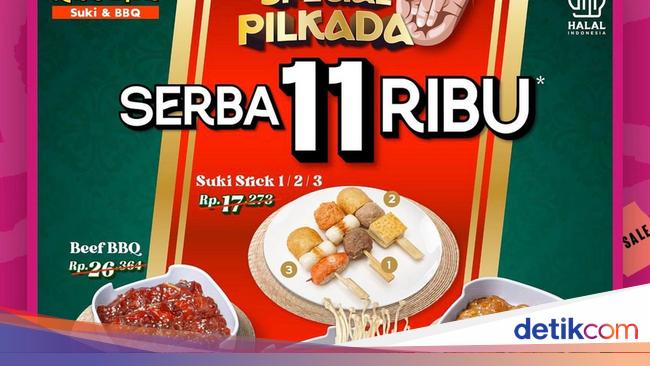 Usai Nyoblos, Bisa Berburu Promo Pilkada 2024 di 7 Tempat Ini