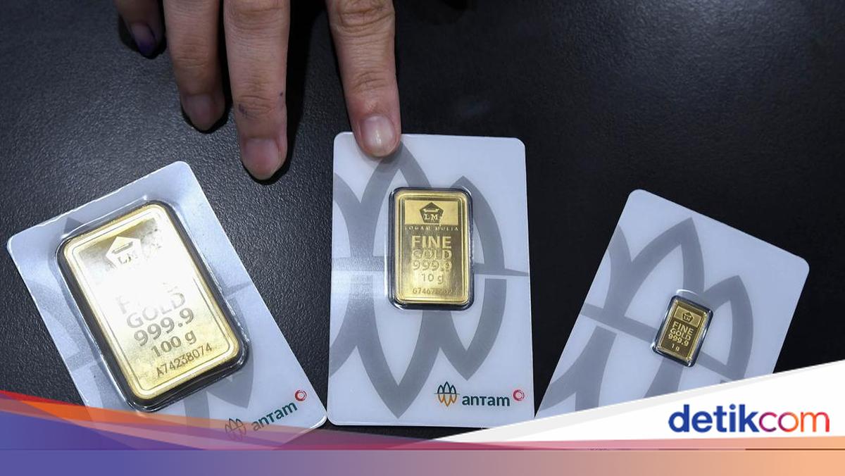 Harga Emas Antam Naik Rp 20.000 per Gram, Berikut Rincian Terbarunya