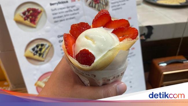 Mencicipi Dessert Kekinian dalam Pasar, Ada Onde Isi Cokelat dan Soft Crepes