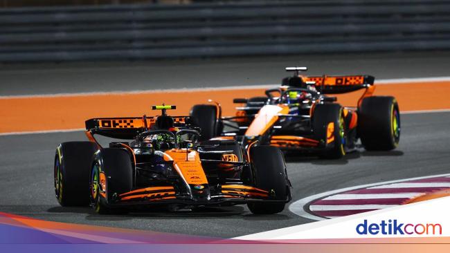 Sprint Race F1 GP Qatar 2024: Piastri Menang, McLaren Finis 1-2