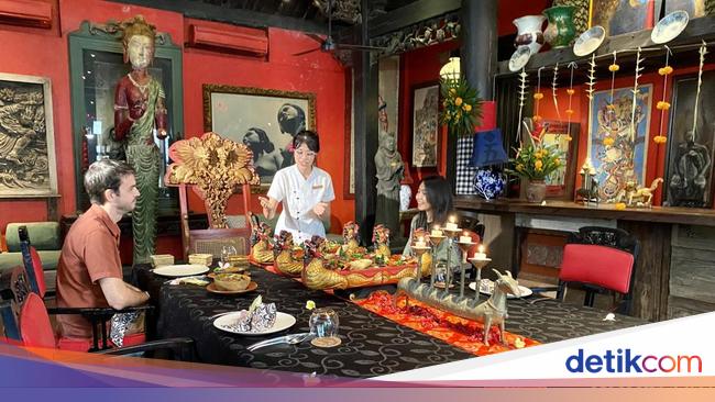 Menikmati Kuliner Indonesia dalam Kuil Kuno di Hotel Tugu Bali