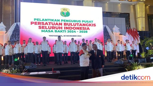 PBSI Lantik Pengurus Baru, Taufik Hidayat Jadi Wakil Ketua Umum I