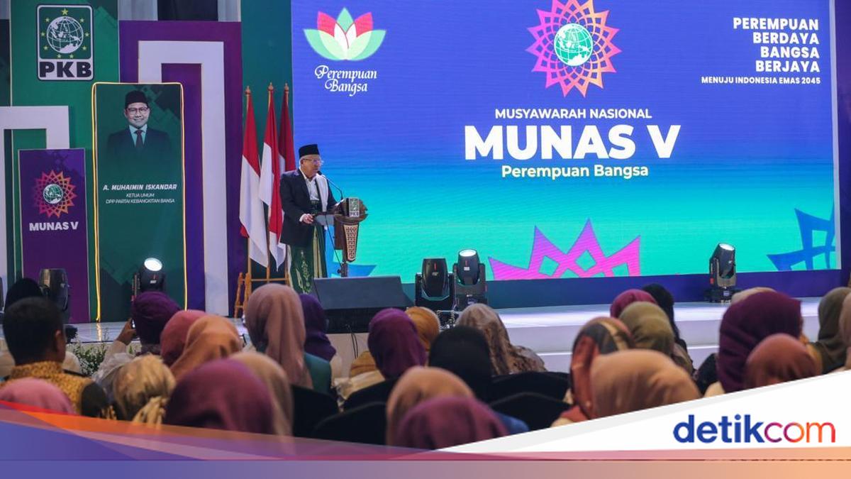 Maruf Amin Buka Munas V Perempuan Bangsa