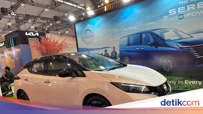 GJAW 2024で日産電気自動車の価格を大幅値下げ、リーフ割引1億5,000万ルピア