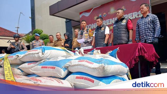Para Tersangka dalam Kasus Penimbunan Pupuk Subsidi