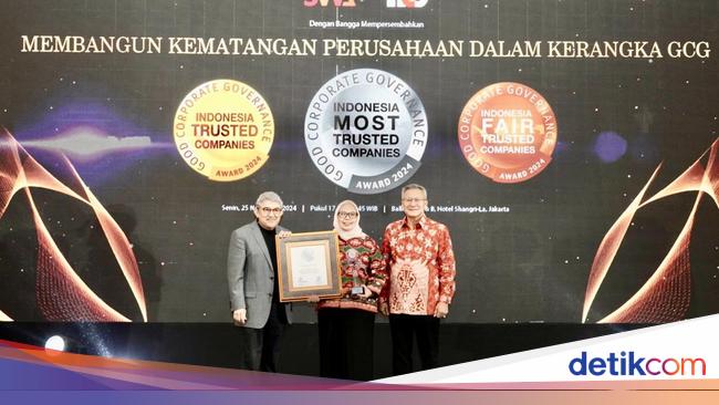 TASPEN Raih Penghargaan Good Corporate Governance Award 2024