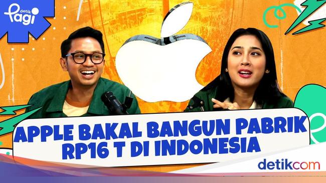 Apple Bakal Bangun Pabrik Rp16 T di Indonesia