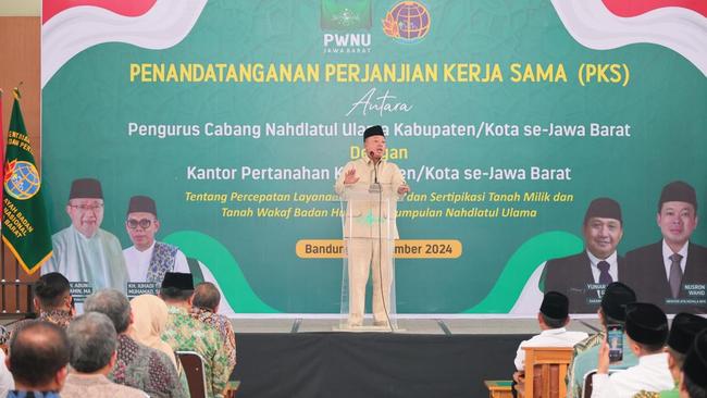 Nusron Wahid Dorong Sertifikasi Tanah Wakaf untuk Cegah Sengketa  Konflik