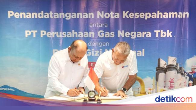 Dukung Makan Bergizi Gratis, PGN Sediakan Jaringan Gas untuk Masak