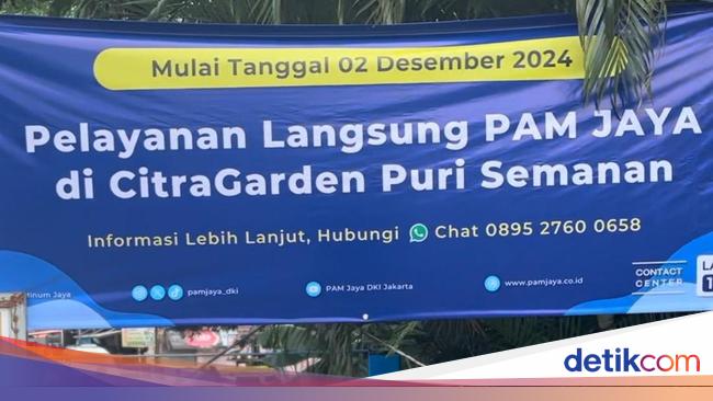 720 Pelanggan di CitraGarden Puri Semanan Kini Beralih ke PAM Jaya