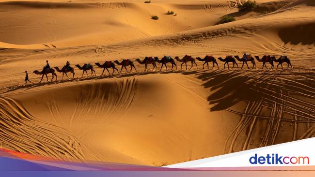 Menikmati Pesona Gurun Sahara Erg Chebbi di Maroko