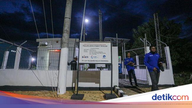 Penampakan Titik Interkoneksi Internet di Konawe Kepulauan