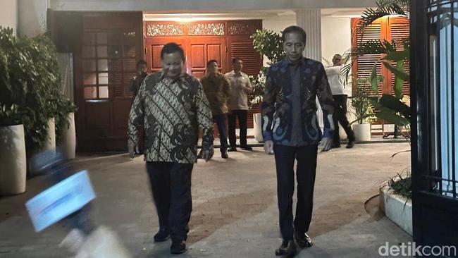 Prabowo Terima Jokowi di Kertanegara: Saya Undang Makan Malam