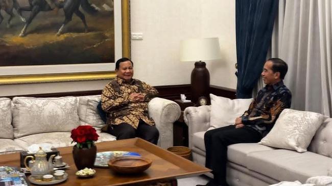 Prabowo Unggah Momen dengan Jokowi: Terima Kasih Sudah Datang ke Kertanegara