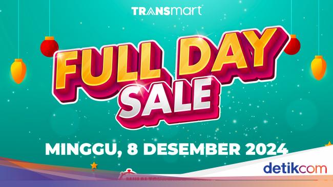 Berangkat! Buruan ke Transmart Full Day Sale, Pesta Diskon 50% + 20%