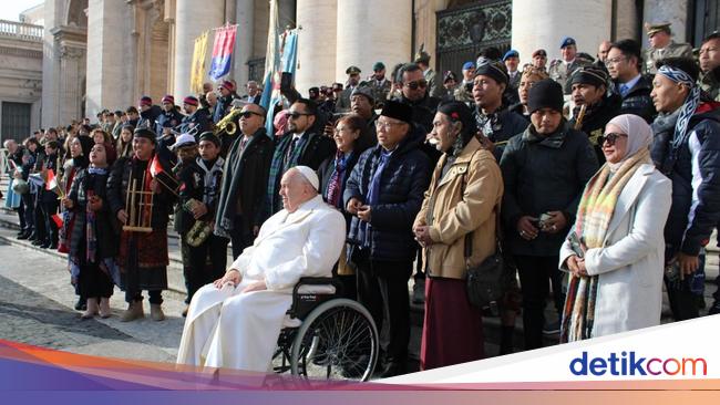 Saat Selawat Nabi Bergema dengan Indah di Vatikan, Disaksikan Paus Fransiskus