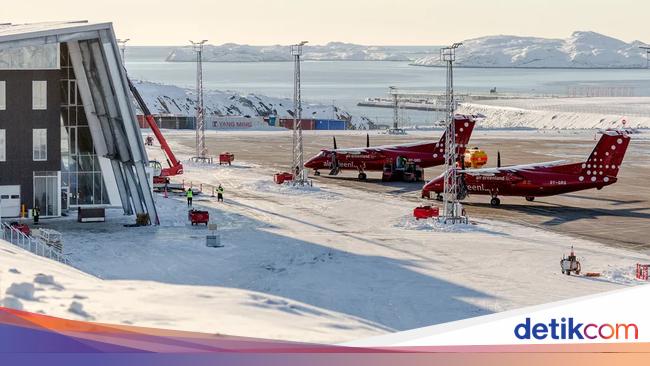 Potret Bandara Internasional yang Bikin Greenland Tak Lagi Terpencil