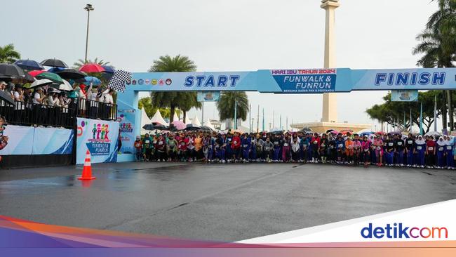 TP PKK Pusat Gelar Fun Run dan Fun Walk untuk Peringati Hari Ibu 2024