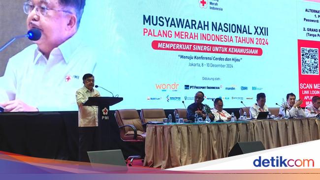 Jusuf Kalla Ditunjuk Lagi Jadi Ketua Umum Palang Merah Indonesia