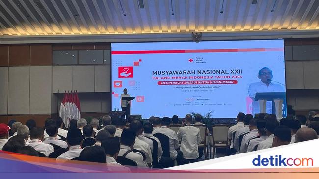 Canda Pratikno di Munas PMI: Tidak Biasanya Pak JK Serius Banget