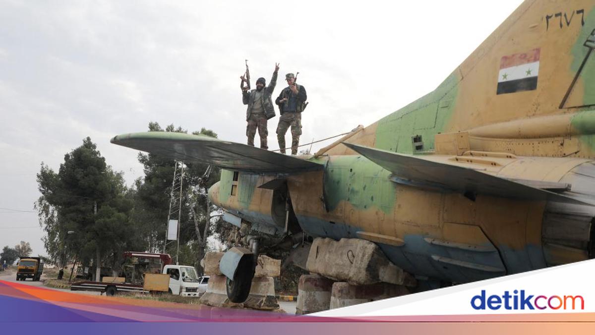 Potret Bandara Militer di Suriah Dikuasai Pemberontak