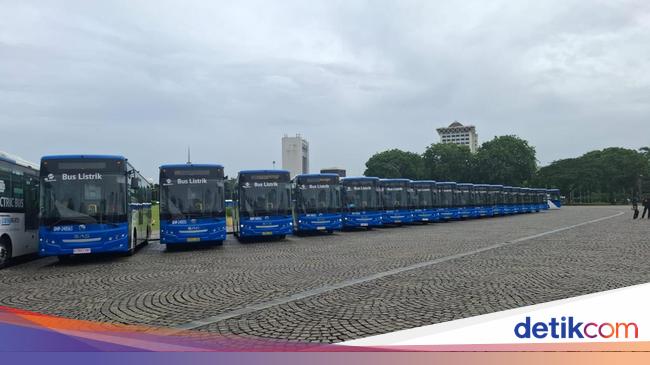 Daftar 13 Rute Bus Listrik Transjakarta, Cek Lokasinya!