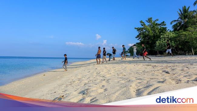 Eksotisme Pantai Kampa di Konkep yang Berpasir Putih