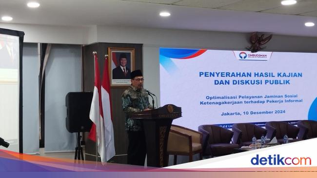 Ombudsman Ungkap Pedagang Starling hingga ART Belum Tersentuh Jaminan Sosial