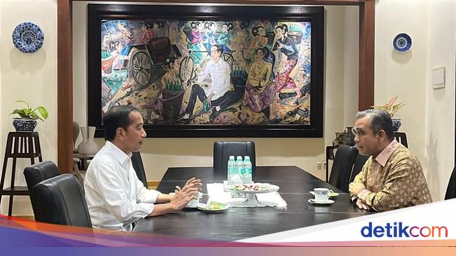 Muzani Meets Jokowi in Solo, Extends Invitation to Gerindra Congress: A Political Alliance in the Making?