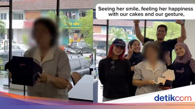 Sweet! Bakery Ini Beri Kejutan untuk Pelanggan yang Ultah Sendirian