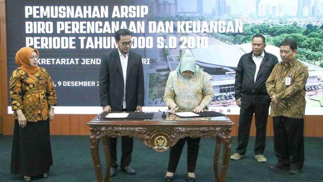 Siti Fauziah Dorong Budaya Tertib Arsip di Lingkungan Setjen MPR