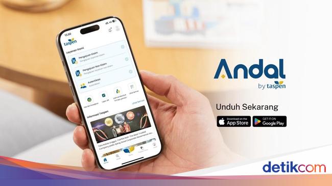 Proses Autentikasi Semakin Mudah dengan Aplikasi Andal by Taspen