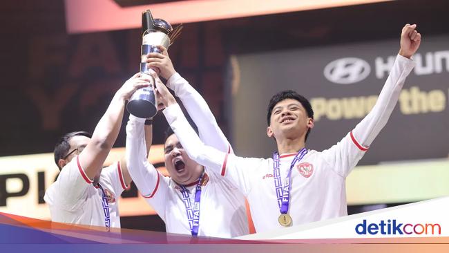 Detik-detik Timnas Indonesia Juara Dunia FIFAe World Cup 2024