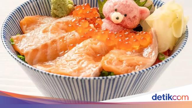 Gemas! Resto Sushi Ini Hadirkan Tema Menu Serba Beruang