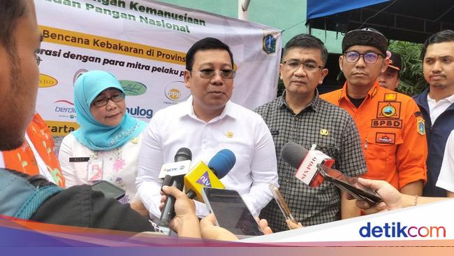 Kepala Bapanas Tengok Pengungsi Kebakaran Kemayoran, Pastikan Gizi Tercukupi