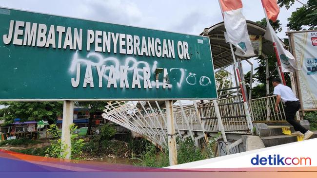 Sempat Viral, JPO Jayakarta di Manggarai Kini Tak Terawat