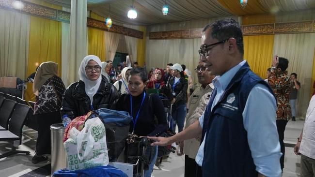 37 WNI yang Dievakuasi dari Suriah Tiba di Tanah Air