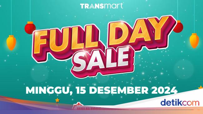 Kejar Diskon Melimpah 50% + 20% di Transmart Full Day Sale Besok!