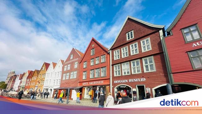 Potret Indah Kota Bergen di Norwegia, Negeri Para Viking