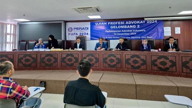 3.080 Peserta Ikuti Ujian Profesi Advokat Peradi, Ada Dedi Mulyadi