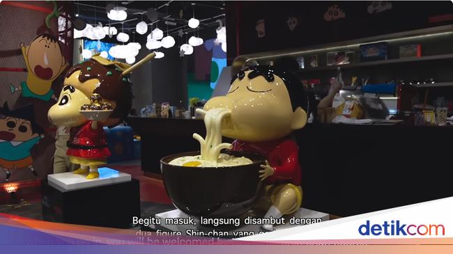 Gemas! Kafe Tema Crayon Shinchan Ini Bikin Nostalgia