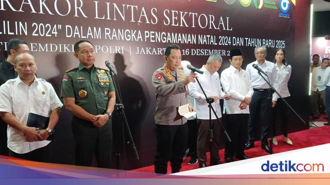 Kapolri Prediksi Puncak Mudik Natal-Tahun Baru di 21 dan 28 Desember