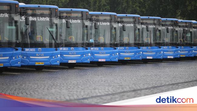 Pramono Targetkan 2.000 Bus Listrik TransJakarta pada 2029