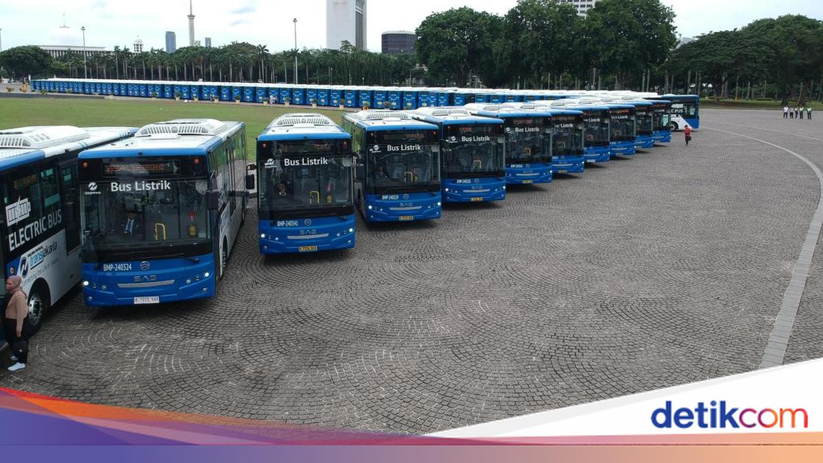 Ada HUT TNI ke-80 di Monas, Transjakarta Tambah 151 Bus