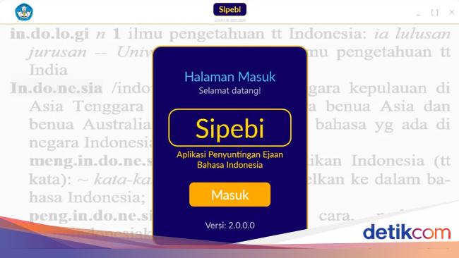 Mengenal Sipebi, Aplikasi Penyunting Ejaan Bahasa Indonesia