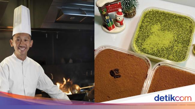 Chef Resto Michelin Pulang Kampung, Kini Jualan Tiramisu via Online